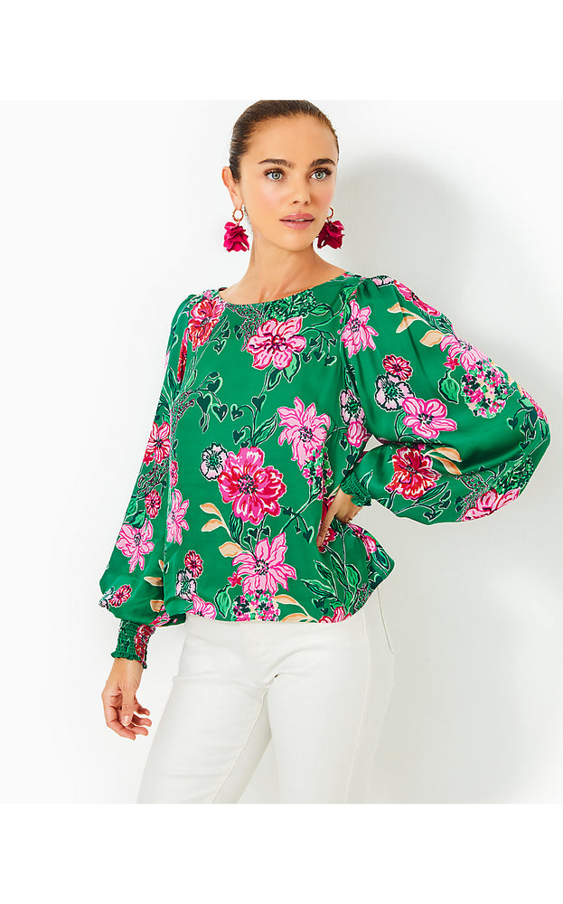 Alfreda Long Sleeve Top - Multi - Safari Sanctuary