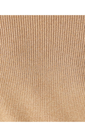 Esli 3/4 Sleeve Sweater - Sand Bar Metallic