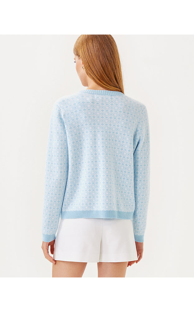 Meilani Sweater Set - Bluette - Brandmark Jacquard