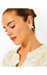 Holiday Nights Earrings - Gold Metallic