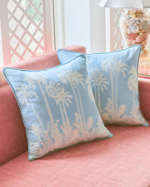 Double Sided Printed Pillow Cover - Bluette - Palms Way Double Sided Pillow