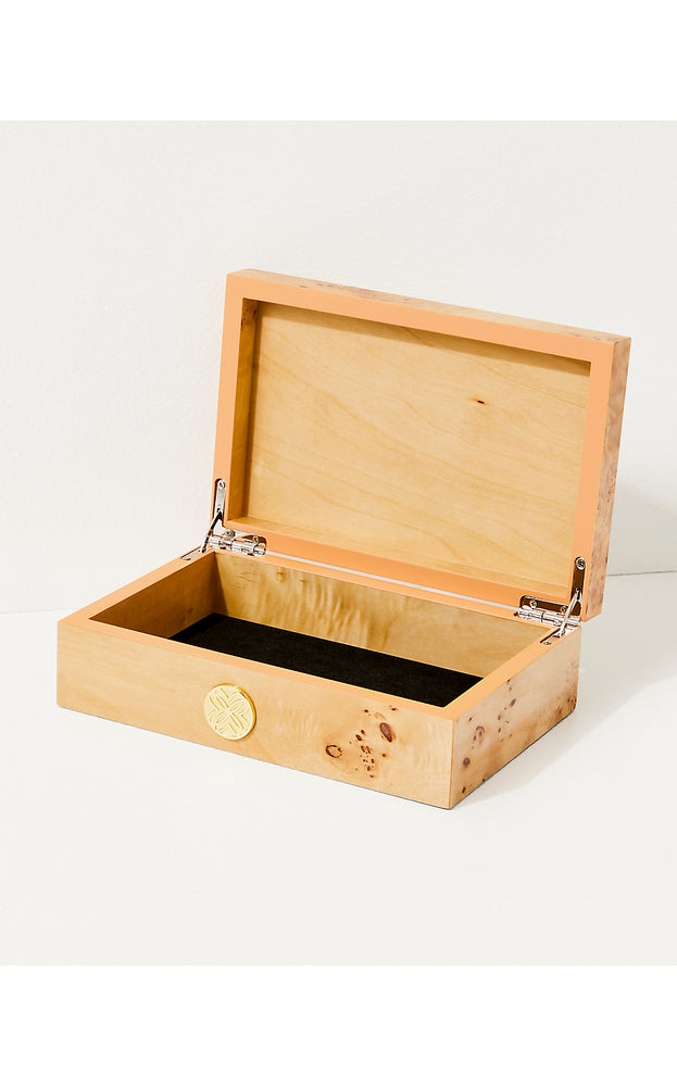 Small Burlwood Box - Burlwood