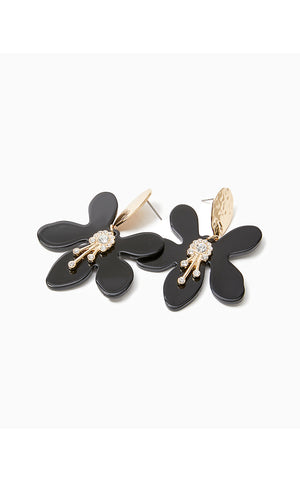 In A Flutter Earrings - Noir