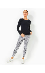 UPF 50+ Luxletic 26" Weekender High Rise Legging  - Onyx Animal Magnetism