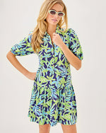 Bingley Dress - Sapphire Pool Tropical Tango
