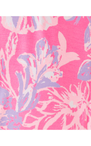 Brightan Dress - Rousseau Pink - Zen Garden