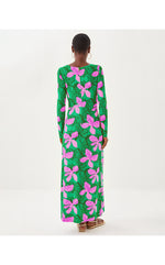 Tilli Maxi Dress - Kitts Green Sunset Shadows