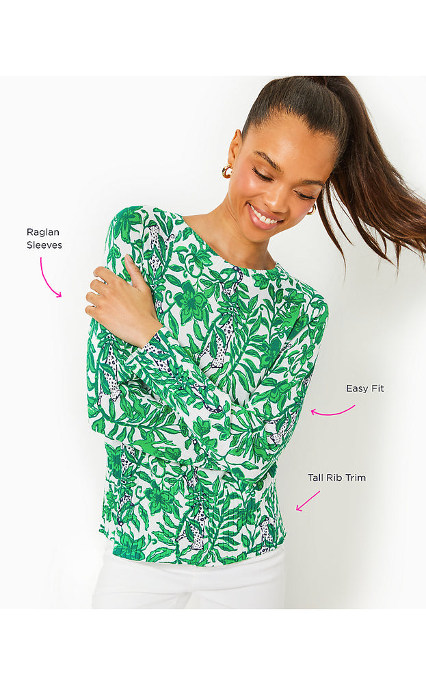 Salima Sweater - Fiddle Leaf Green Lil Escape Plan