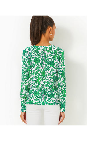 Salima Sweater - Fiddle Leaf Green Lil Escape Plan