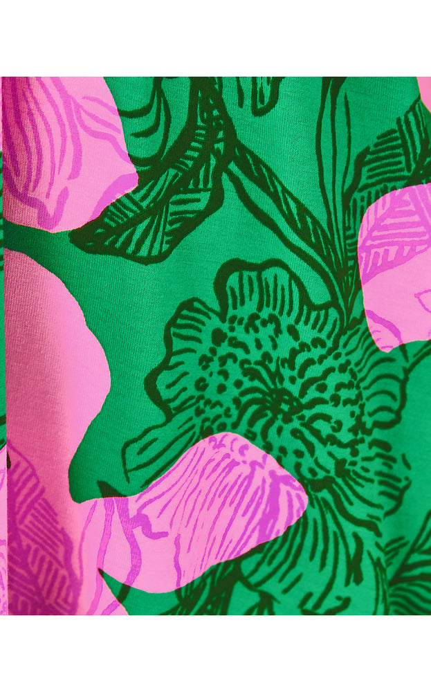 Wexlee Skirted Romper - Kitts Green Sunset Shadows Engineered