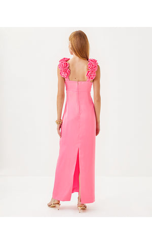 Aamira Maxi Dress - Rousseau Pink