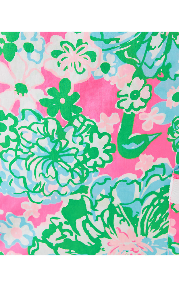 Romey Shift Romper - Multi Plumes In Bloom