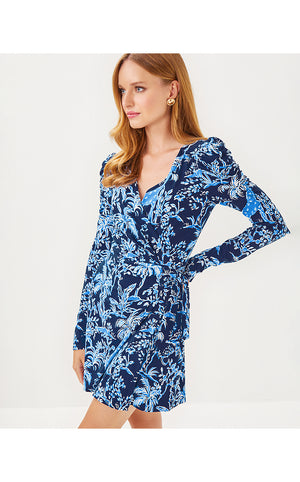 Jemma Sleeved Romper - Low Tide Navy - Tall Tales