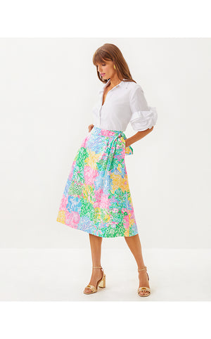 The Flower Lilly Shirt - Resort White