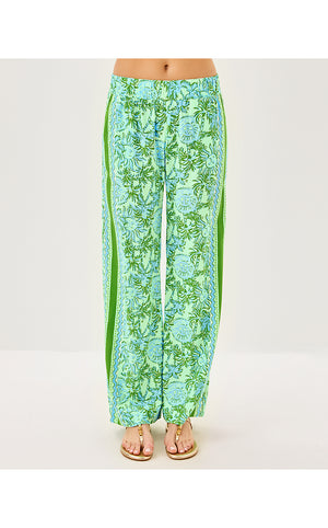 32" Bal Harbour Palazzo Pant - Cool Mint Catchin Rays Engineered