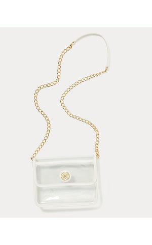 Amberlie Clear Crossbody Bag - Clear