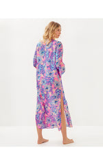 Perry Long Sleeve Maxi Cover-Up - Multi - Totally Koalafied