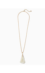 Shimmer Shells Necklace - Coconut