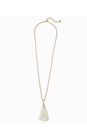 Shimmer Shells Necklace - Coconut