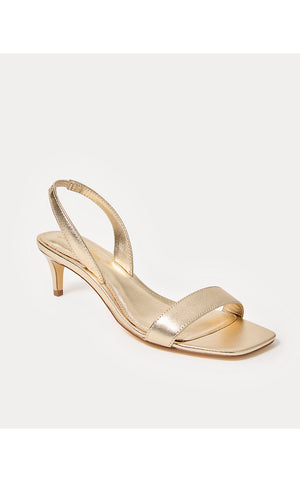 Cary Sandal - Gold Metallic