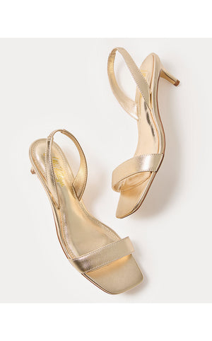 Cary Sandal - Gold Metallic