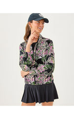 UPF 50+ Luxletic Aegean Jacket - Onyx PB Anniversary Toile