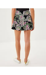 UPF 50+ Luxletic Barcelona High Rise Skort - Onyx PB Anniversary Toile