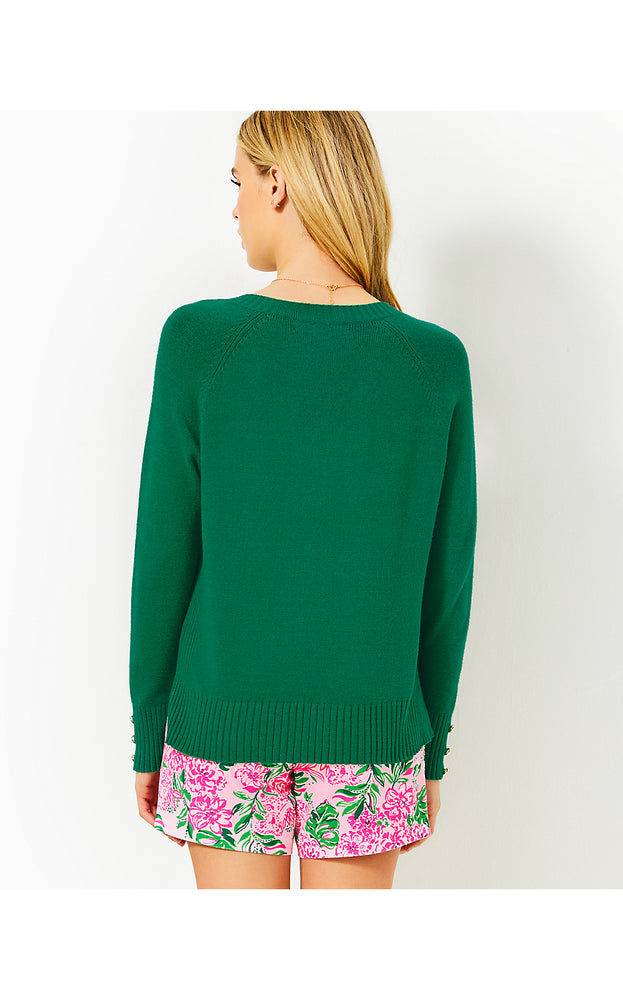 Kaycee Sweater - Fiddle Leaf Green