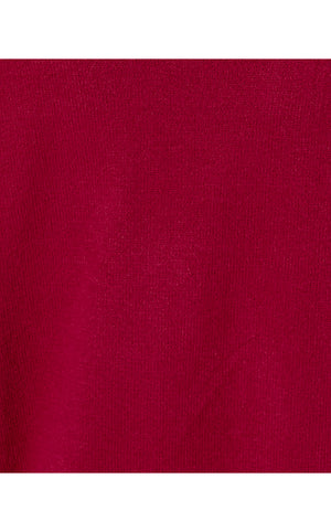 Kaycee Sweater - Malbec Red