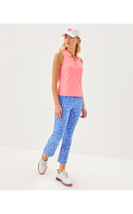 UPF 50+ Luxletic 28" Corso Kick Flare Pant - Sunwashed Blue Seacrets Golf