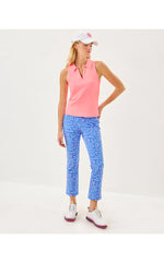 UPF 50+ Luxletic 28" Corso Kick Flare Pant - Sunwashed Blue Seacrets Golf