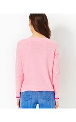 Pippy Sweater - Heathered Conch Shell Pink True Love Boucle