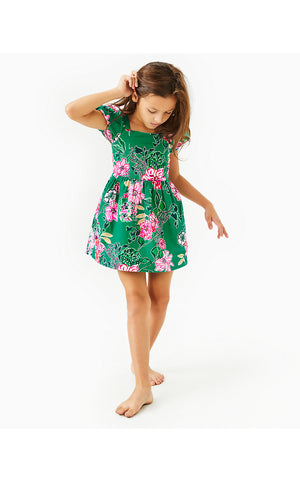 Girls Shivangi Dress - Multi Safari Sanctuary