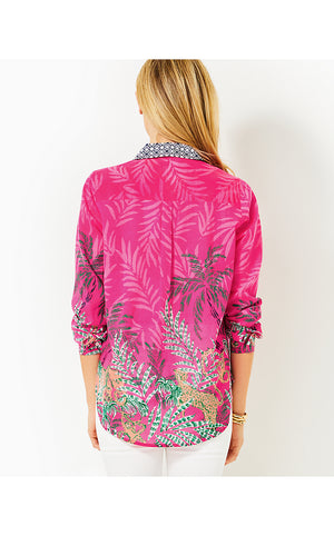 Lake View Cotton Tunic - Multi Wild Side Engineered Tunic