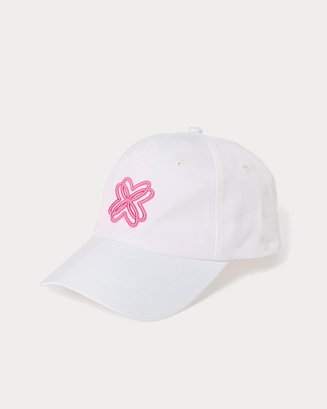 Logo Run Around Hat - Resort White
