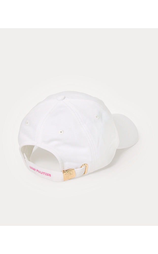 Logo Run Around Hat - Resort White