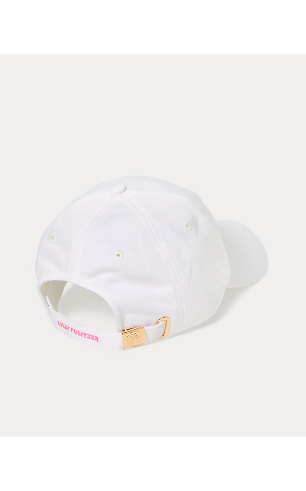 Logo Run Around Hat - Resort White
