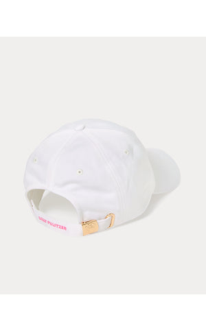 Logo Run Around Hat - Resort White