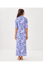 Berkely Maxi Dress - Tropicalia Purple - Elephant In The Bloom