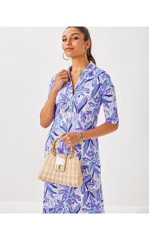 Berkely Maxi Dress - Tropicalia Purple - Elephant In The Bloom