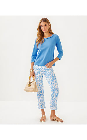 Paulson Knit Top - Sunwashed Blue