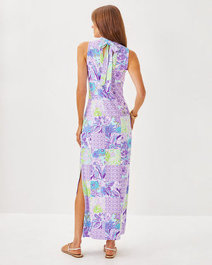Wellington Maxi Dress - Multi Juicy Story Patch