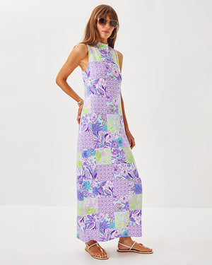 Wellington Maxi Dress - Multi Juicy Story Patch