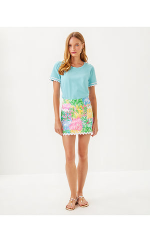 Gardner Mini Skort - Multi Bright Delight Patch