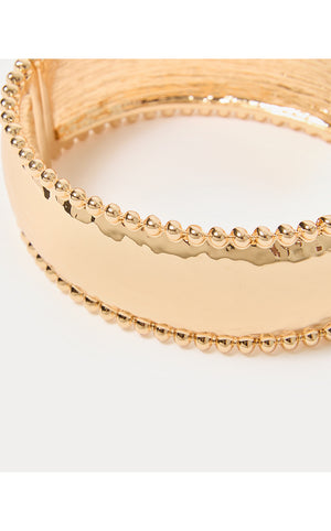 Via Del Mar Bracelet - Gold Metallic