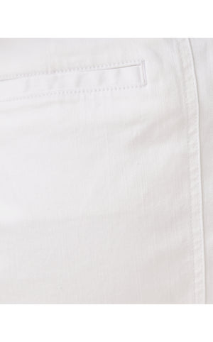 Colette Denim Skort - Resort White