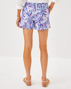 5" Bal Harbour Short - Tropicalia Purple Elephant In The Bloom Engineered Bottom