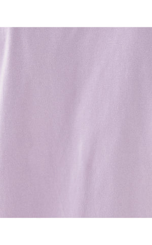 Clairmont Rosette Knit Top - Water Hyacinth