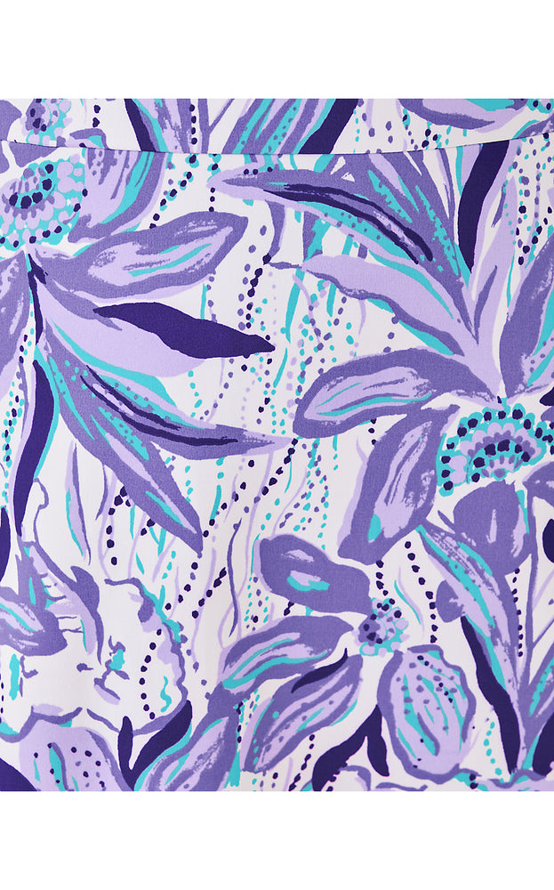 UPF 50+ Charlotta Active Dress - Tropicalia Purple Elephant In The Bloom