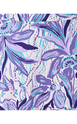 UPF 50+ Charlotta Active Dress - Tropicalia Purple Elephant In The Bloom